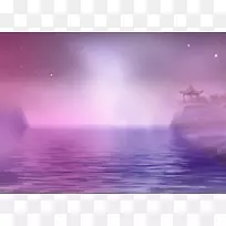 水资源天空雾壁纸传统波浪图案