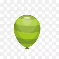 卡通气球插图-有趣的卡通气球