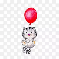 猫熊气球-可爱的猫