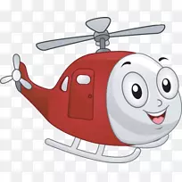 直升机飞机卡通版税-免费卡通表达飞机材料