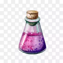 埃伦迈尔烧瓶实验室瓶载体-紫艾伦迈尔瓶