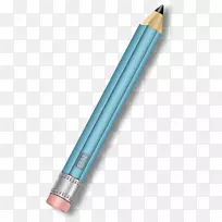 圆珠笔微软蓝笔