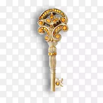 珠宝设计师下载-欧洲装饰珠宝钥匙