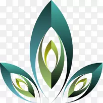徽标羽毛孔雀.手绘孔雀羽毛元素