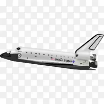 航天飞机计划航天飞机着陆设施挑战者号灾难剪辑艺术-白色飞机