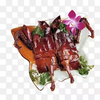 湖南菜鸭红烧酱-烤鸭食品图片