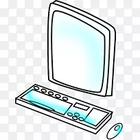 笔记本电脑动画剪辑艺术效果电脑