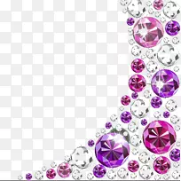 钻石宝石装饰图标-钻石