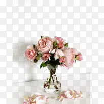 花束花瓶玫瑰玻璃花