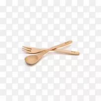 木制叉子餐具.第一种心-山毛榉叉匙