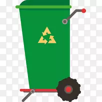 垃圾容器建筑垃圾图标-垃圾桶