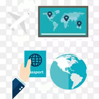 伊拉克护照图标-世界旅行护照