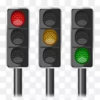 交通灯交通标志e-chaan图标-手绘交通灯