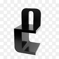 椅子字母表字母g-简单的黑色英文字母g