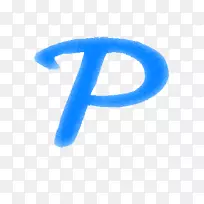蓝色字母p-蓝色字母p