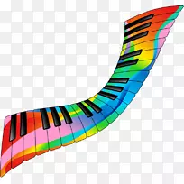 钢琴音符键-颜色键