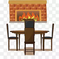 桌椅家具餐厅-温暖的衣柜