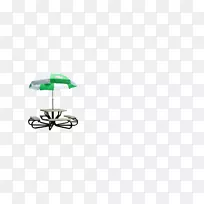 海滩图标-阳伞