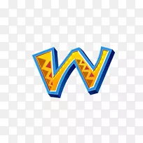 数字长颈鹿字母w
