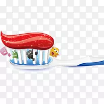 牙刷细菌牙刷微生物牙刷