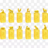 黄道猴金-黄道金印