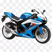 铃木大道m109r摩托车铃木GSX-r系列蓝色铃木gsx r 600摩托车