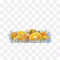 橙汁果冻
