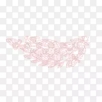 文字心白插图-红凤凰