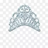 皇冠钻石头饰剪贴画-水晶王冠类