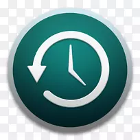 时间机器MacOS Macintosh备份图标-时间