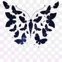 蝴蝶剪贴画-来自地狱蝴蝶