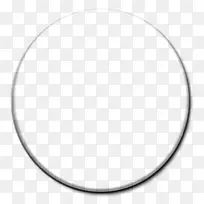 圆面积角点图案-圆形框架