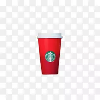 咖啡杯品牌-红色星巴克杯