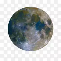 月全食月相远侧月蓝月宫