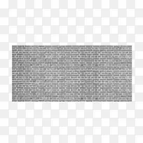 黑白灰色字体-砖墙背景