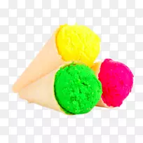 冰淇淋圆锥形脆皮圆锥形