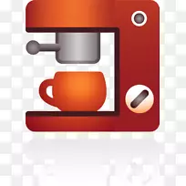 咖啡图标-咖啡机