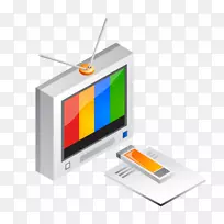 电视机遥控彩色计算机