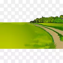 景观剪贴画-乡村道路