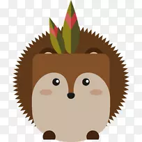 圣经销售房产住宅-创意刺猬