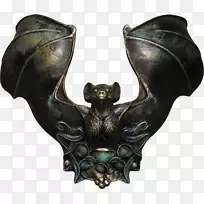 雕塑微型蝙蝠灯饰吸血蝙蝠雕塑