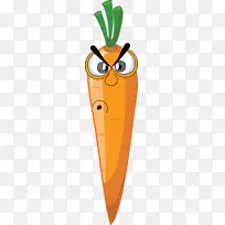 果蔬胡萝卜夹艺术-胡萝卜恶棍