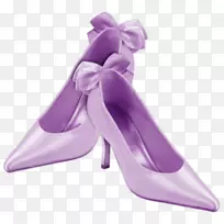 紫色高跟鞋芭蕾-紫色高跟鞋