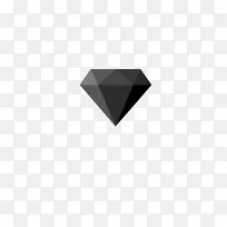 黑白三角形图案-黑色钻石