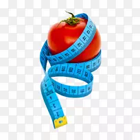 减肥、体育锻炼、健身、饮食健康-番茄