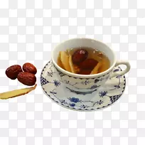 茶、姜、枣、川菜-生姜红枣汤