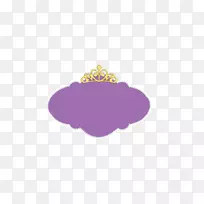 紫色的索菲亚，第一个图案-上帝的第一个剪贴画