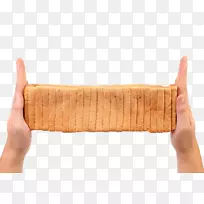 烤面包手指摄影面包吐司