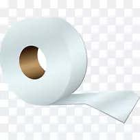 卫生纸卷轴.一卷卫生纸材料