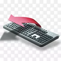 电脑键盘电脑鼠标箭头键盘和箭头